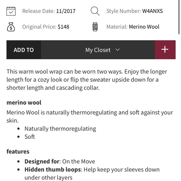 Lululemon sit in lotus sweater - Picture 2 of 9